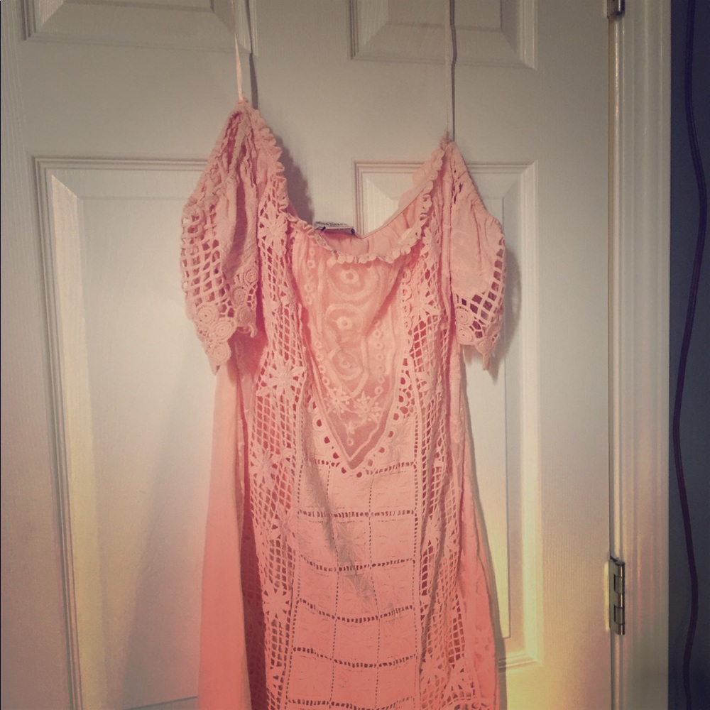 Off the shoulder dress